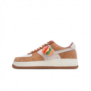 나이키 남/녀 카멜 스니커즈 - Nike Air Force 1 Unisex Sneakers 