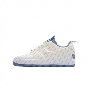 나이키 남/녀 블루 스니커즈 - Nike Air Force 1 Unisex Sneakers 