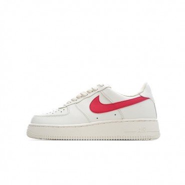 나이키 남/녀 아이보리 스니커즈 - Nike Air Force 1 Unisex Sneakers 