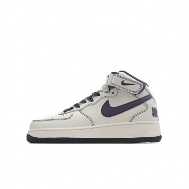 나이키 남/녀 네이비 하이탑 스니커즈 - Nike Air Force 1 Unisex Sneakers 