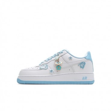 나이키 남/녀 블루 스니커즈 - Nike Air Force 1 Unisex Sneakers 