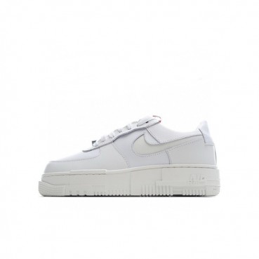 나이키 남/녀 화이트 스니커즈 - Nike Air Force 1 Unisex Sneakers 