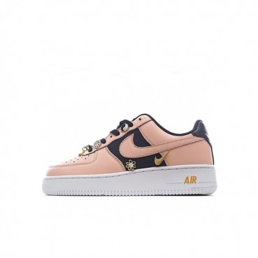 나이키 남/녀 핑크 스니커즈 - Nike Air Force 1 Unisex Sneakers 