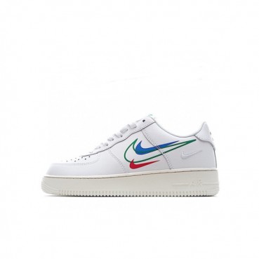 나이키 남/녀 화이트 스니커즈 - Nike Air Force 1 Unisex Sneakers 