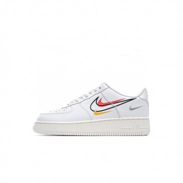 나이키 남/녀 화이트 스니커즈 - Nike Air Force 1 Unisex Sneakers 