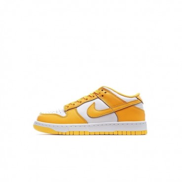 나이키 남/녀 오렌지 스니커즈 - Nike Dunk Low Unisex Sneakers 