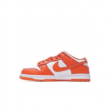 나이키 남/녀 오렌지 스니커즈 - Nike Dunk Low Unisex Sneakers 