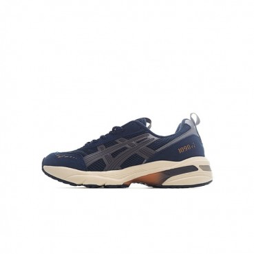 아식스 남/녀 젤 네이비 스니커즈 - Asics Unisex Gel