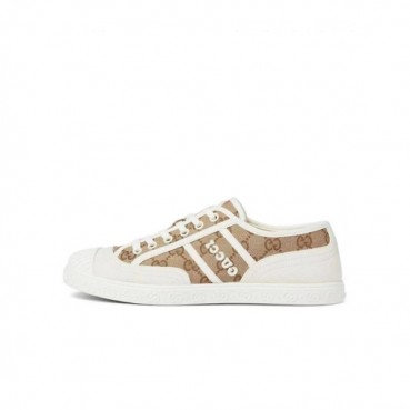 구찌 남/녀 카멜 스니커즈 - Gucci Unisex Camel Sneakers 