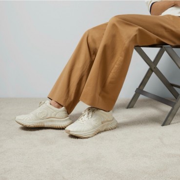 구찌 남/녀 화이트 스니커즈 - Gucci Unisex White Sneakers 