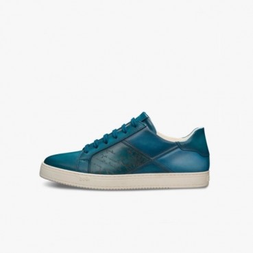 벨루티 남성 블루 스니커즈 - Berluti Mens Playtime Sneakers 