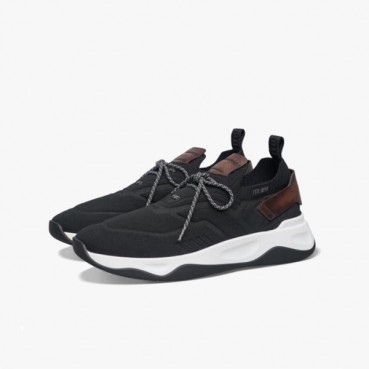 벨루티 남성 블랙 스니커즈 - Berluti Mens Shadow Sneakers 