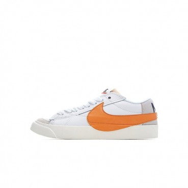 나이키 남/녀 오렌지 스니커즈 - Nike Blazer Low Unisex Sneakers 