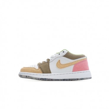 나이키 여성 핑크 스니커즈 - Nike Air Jordan 1 Low Womens Sneakers 