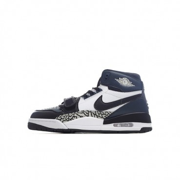 나이키 남/녀 네이비 하이탑 스니커즈 - Nike Jordan 1 Unisex Sneakers 