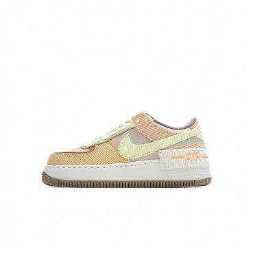 나이키 여성 옐로우 스니커즈 - Nike Air Force 1 Womens Sneakers 