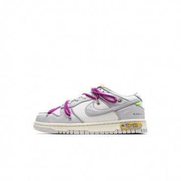 나이키 x 오프화이트 남/녀 그레이 스니커즈 - Nike SB Dunk x Off