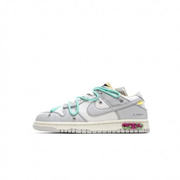 나이키 x 오프화이트 남/녀 그레이 스니커즈 - Nike SB Dunk x Off