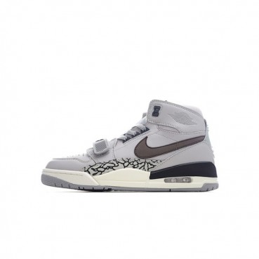 나이키 남/녀 그레이 하이탑 스니커즈 - Nike Jordan 1 Unisex Sneakers 