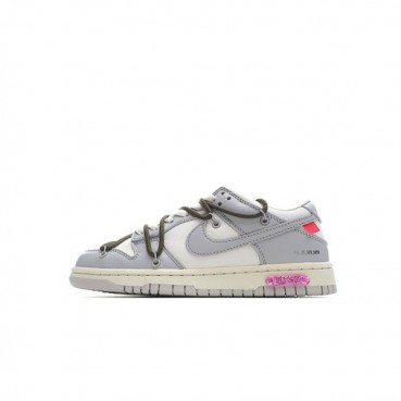 나이키 x 오프화이트 남/녀 그레이 스니커즈 - Nike SB Dunk x Off