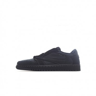 나이키 남/녀 블랙 스니커즈 - Nike Air Jordan 1 Unisex Sneakers 