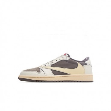 나이키 남/녀 카키 스니커즈 - Nike Air Jordan 1 Unisex Sneakers 