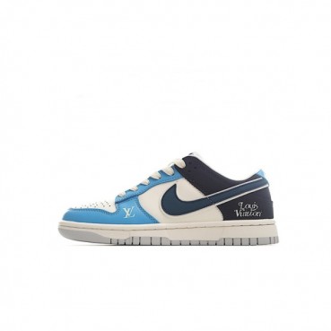 나이키 남/녀 블루 스니커즈 - Nike Dunk Low Unisex Sneakers 