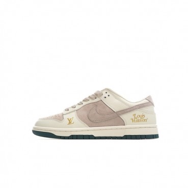 나이키 남/녀 베이지 스니커즈 - Nike Dunk Low Unisex Sneakers 