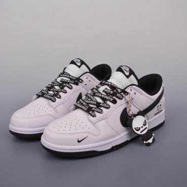 나이키 남/녀 화이트 스니커즈 - Nike SB Dunk Unisex White Sneakers 