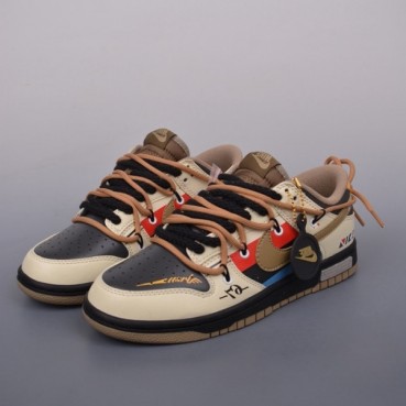 나이키 남/녀 베이지 스니커즈 - Nike SB Dunk Unisex Beige Sneakers 