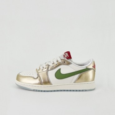 나이키 x Air Jordan 남/녀 골드 스니커즈 - Nike Unisex Gold Sneakers 