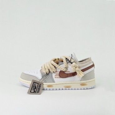 나이키 x Air Jordan 남/녀 그레이 스니커즈 - Nike Unisex Gray Sneakers 