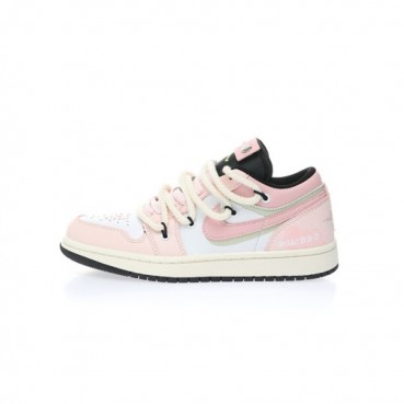 나이키 x Air Jordan 남/녀 핑크 스니커즈 - Nike Unisex Pink Sneakers 