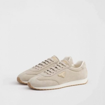 프라다 남성 베이지 스니커즈 - Prada Mens Beige Sneakers 
