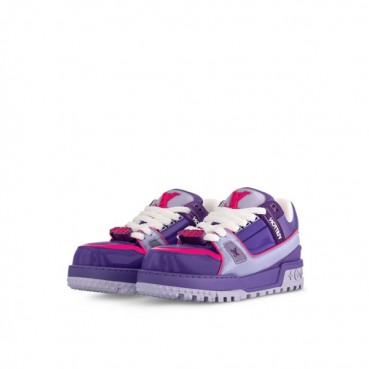 루이비통 남/녀 트레이너 퍼플 스니커즈 - Louis vuitton Unisex Trainer Maxi 
