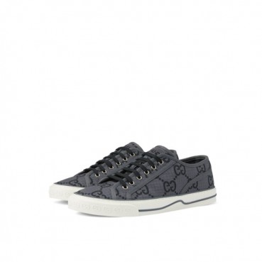 구찌 남성 그레이 테니스 스니커즈 - Gucci Mens Tennis Sneakers 