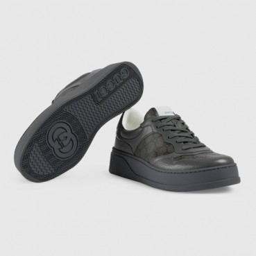 구찌 남/녀 그레이 스니커즈 - Gucci Unisex Gray Sneakers 