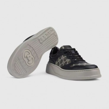 구찌 남/녀 블랙 스니커즈 - Gucci Unisex Black Sneakers 