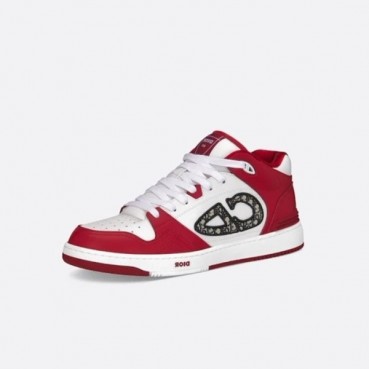 디올 남/녀 레드 스니커즈 - Dior Unisex Red Sneakers 