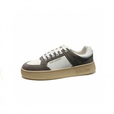 입생로랑 남/녀 그레이 스니커즈 - Saint Laurent Unisex Gray Sneakers 