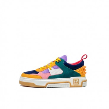 크리스찬 루부탱 남성 그린 스니커즈 - Christian Loubutin Mens Green Sneakers 