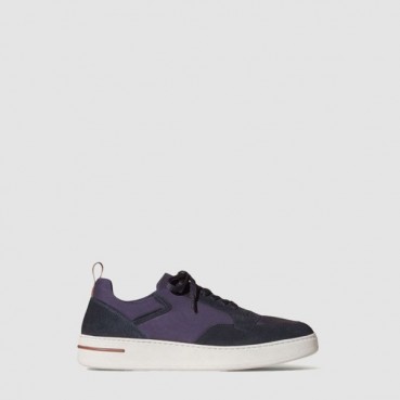 로로피아나 남성 네이비 스니커즈 - Loro Piana Mens Navy Sneakers 