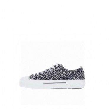버버리 남/녀 블랙 스니커즈 - Burberry Unisex Black Sneakers 