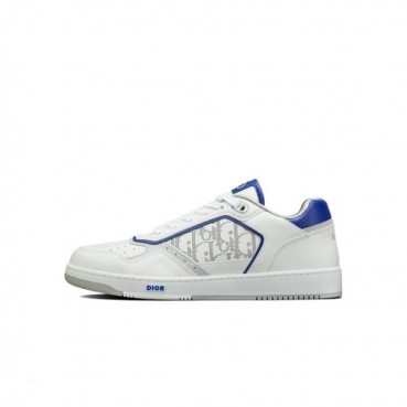 디올 남/녀 화이트 스니커즈 - Dior Unisex White Sneakers 