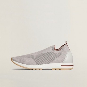 로로피아나 남성 베이지 스니커즈 - Loro Piana Mens Beige Sneakers 