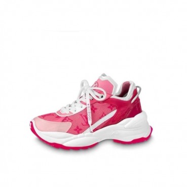 루이비통 여성 핑크 스니커즈 - Louis vuitton Womens Pink Sneakers 