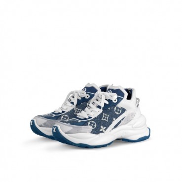 루이비통 여성 블루 스니커즈 - Louis vuitton Womens Blue Sneakers 