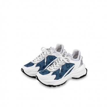 루이비통 여성 블루 스니커즈 - Louis vuitton Womens Blue Sneakers 