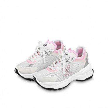 루이비통 여성 핑크 스니커즈 - Louis vuitton Womens Pink Sneakers 