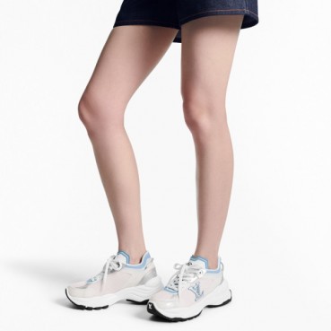 루이비통 여성 블루 스니커즈 - Louis vuitton Womens Blue Sneakers 